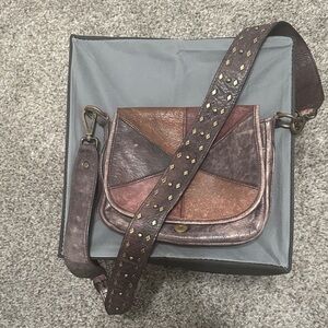 Stylish Brown Leather Women's Bag